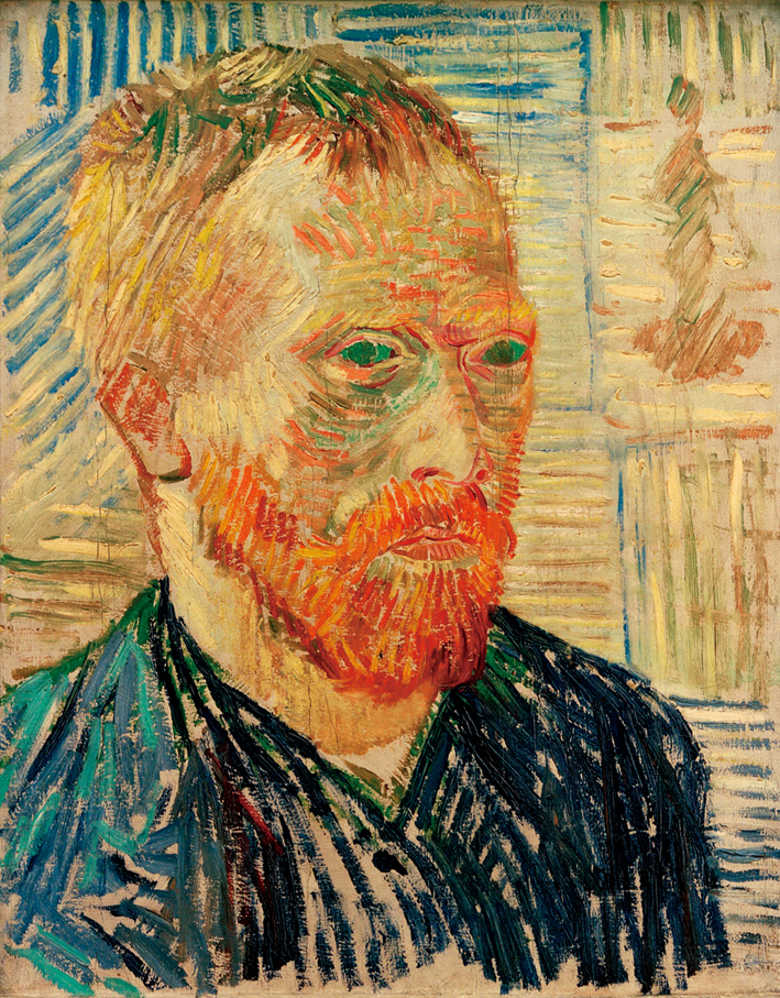  文森特·威廉·梵高  Vincent Willen Van Gogh —— 自画像 (18)